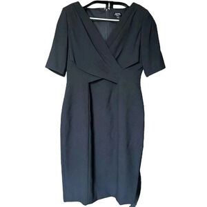 NWT TAHARI BLACK DRESS SIZE 10 P🖤